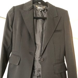 Anne Klein Black Suiting Blazer
